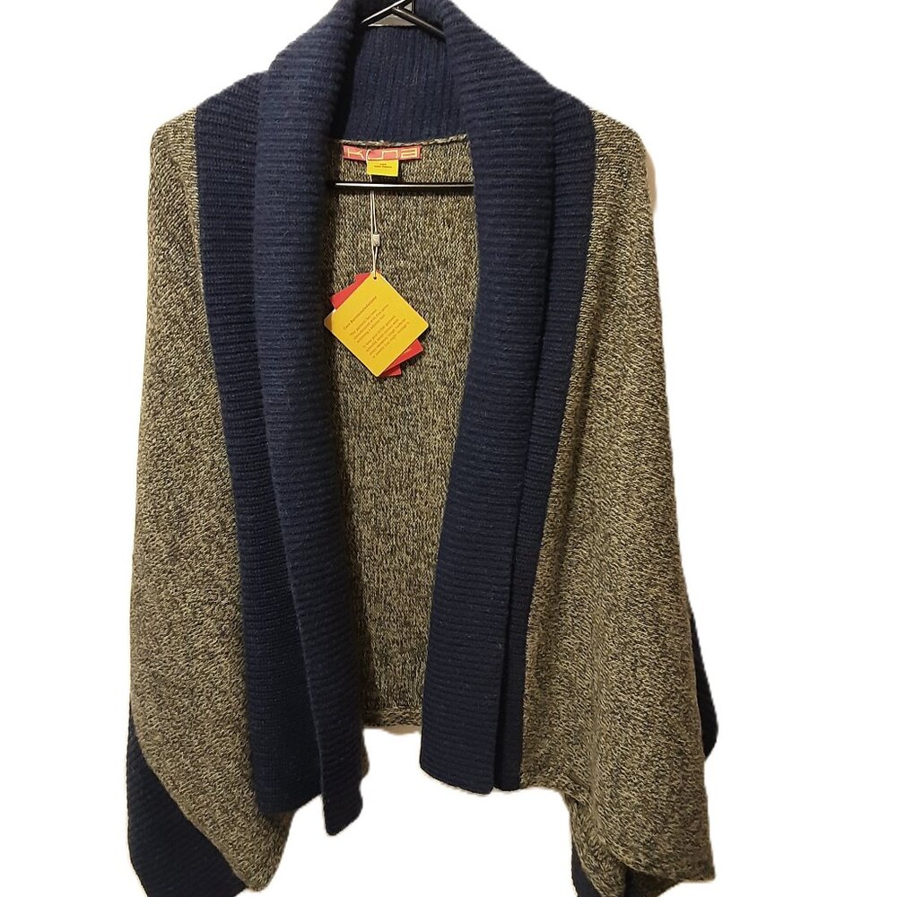 KUNA 100% Baby Alpaca Cape Poncho Open Cardigan Made in Peru Slow Fashion Luxury